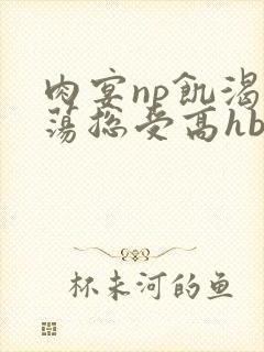 肉宴np饥渴放荡总受高hbl