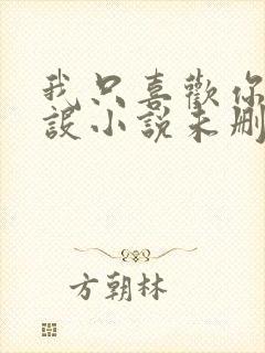 我只喜欢你的人设小说未删减