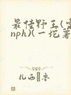 最佳野王(电竞nph)(一坨薯饼)