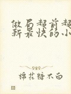 做局超前超快更新最快的小说