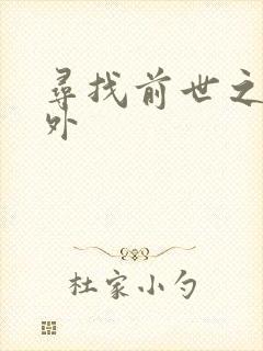 寻找前世之旅番外