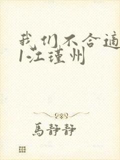 我们不合适1v1江瑾州