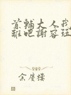 首辅大人我们和离吧谢容珏