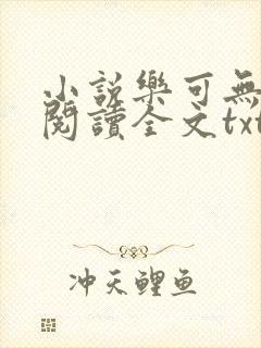 小说乐可无弹窗阅读全文txt金银花