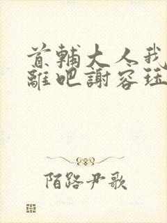 首辅大人我们和离吧谢容珏