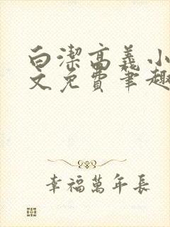 白洁高义小说全文免费笔趣阁在线阅读