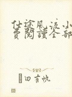 仕途风流小说免费阅读全部章节