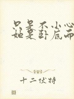 只是不小心发现她是卧底而已