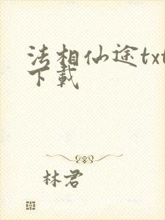 法相仙途txt下载