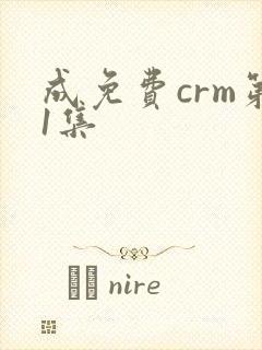 成免费crm第1集