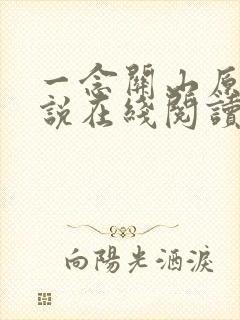 一念关山原著小说在线阅读