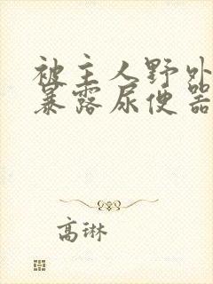 被主人野外调教暴露尿便器