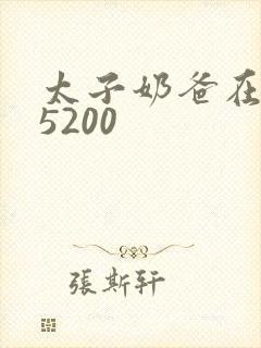 太子奶爸在花都5200