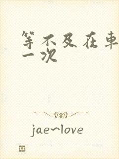 等不及在车里做一次