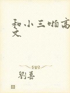 和小三啪高辣h文