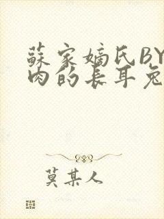 苏家嫡氏BY吃肉的长耳兔