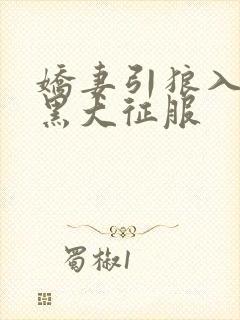 娇妻引狼入室被黑大征服