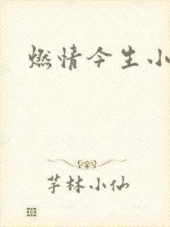 燃情今生小说