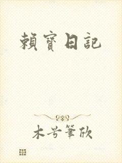 赖宝日记