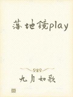 落地镜play