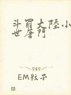 斗罗大陆小说绝世唐门