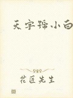 天字号小白脸