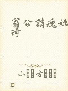 翁公销魂姚瑶琦琦