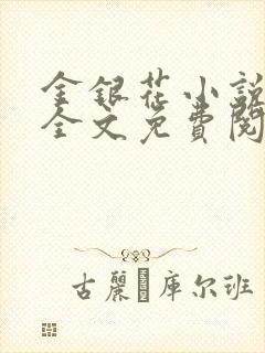 金银花小说在线全文免费阅读