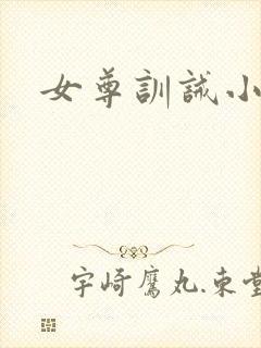 女尊训诫小说
