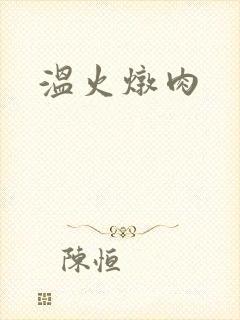 温火炖肉