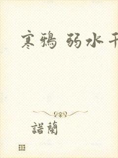 寒鸦 弱水千流
