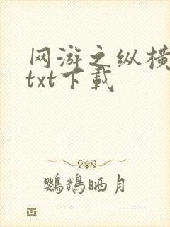 网游之纵横天下txt下载