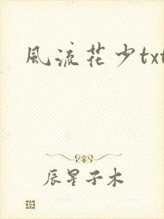 风流花少txt