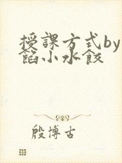 授课方式by肉馅小水饺