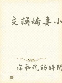 交换娇妻小说