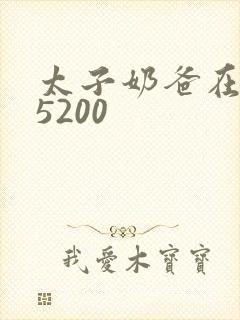 太子奶爸在花都5200