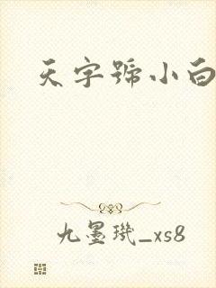 天字号小白脸