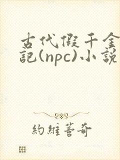 古代假千金挨日记(npc)小说