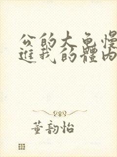 公的大龟慢慢挺进我的体内视频