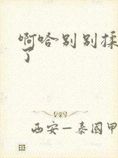 啊哈别别揉那处了