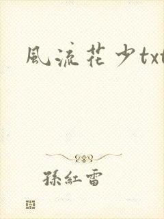 风流花少txt
