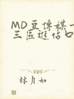 MD豆传媒一二三区进站口在线