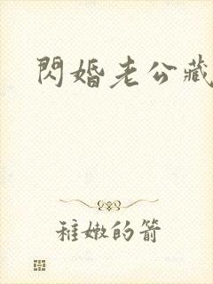 闪婚老公藏不住