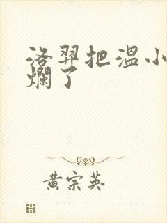 洛羿把温小辉做烂了