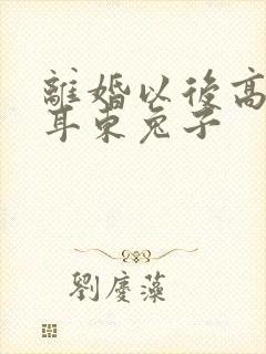 离婚以后高干 耳东兔子