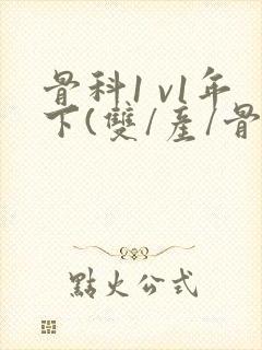 骨科1 v1年下(双/产/骨科年下)