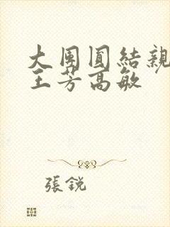 大团圆结亲情会王芳高敏