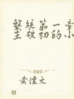 系统第一章给宿主破初的小说