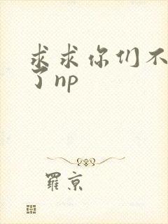 求求你们不要做了np