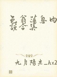 色翁荡息肉欲小说合集